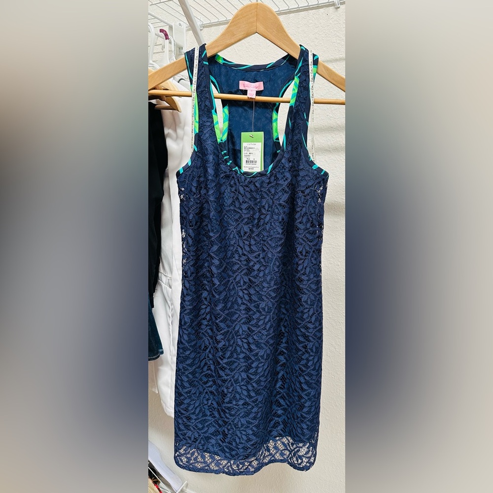 Lilly Pulitzer Navy Dress S